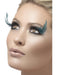 Buy Eyelashes with Green Feather Plume for Adults from Costume Super Centre AU
