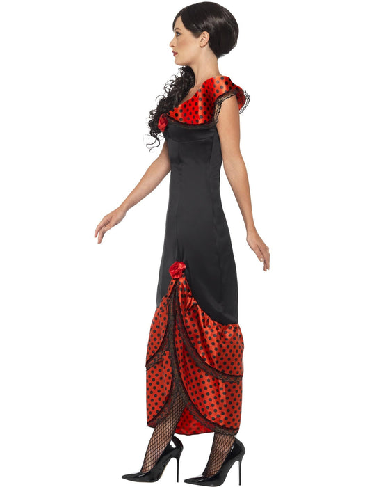 Buy Flamenco Senorita Black Costume for Adults from Costume Super Centre AU
