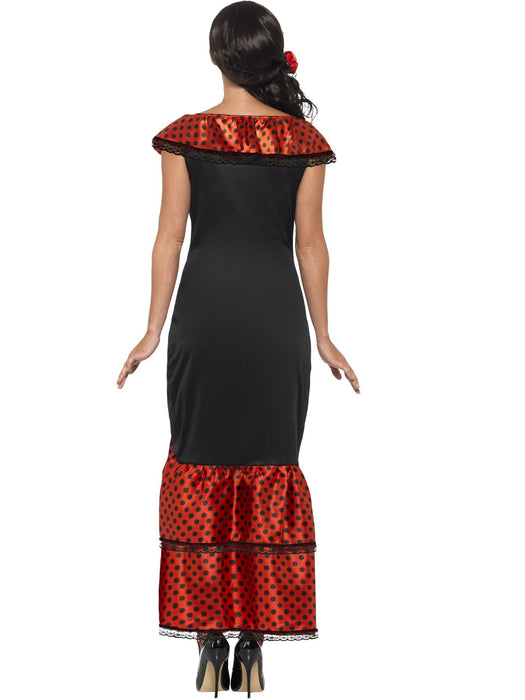 Buy Flamenco Senorita Black Costume for Adults from Costume Super Centre AU