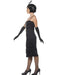 Buy Flapper Black Fringed Deluxe Costume for Adults from Costume Super Centre AU