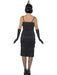 Buy Flapper Black Fringed Deluxe Costume for Adults from Costume Super Centre AU