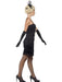 Buy Flapper Black Fringed Dress Costume for Adults from Costume Super Centre AU