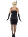Buy Flapper Black Fringed Dress Costume for Adults from Costume Super Centre AU