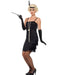 Buy Flapper Black Fringed Dress Costume for Adults from Costume Super Centre AU