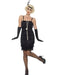 Buy Flapper Black Fringed Dress Costume for Adults from Costume Super Centre AU