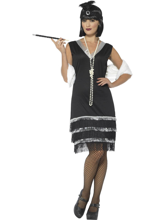 Buy Flapper Deluxe Costume with Stole for Adults from Costume Super Centre AU