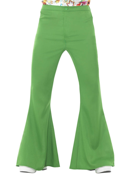 Buy Flared Green Trousers for Adults from Costume Super Centre AU