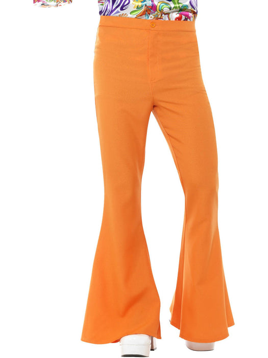 Buy Flared Orange Trousers for Adults from Costume Super Centre AU