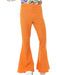 Buy Flared Orange Trousers for Adults from Costume Super Centre AU