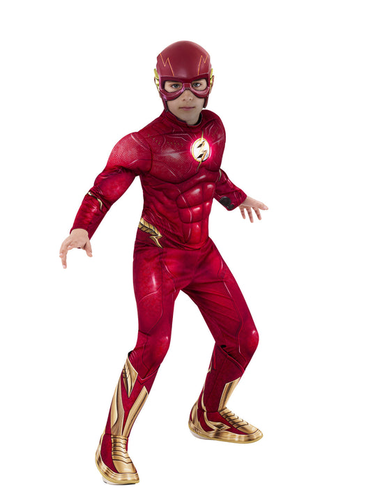 Buy Flash Deluxe Costume for Kids - Warner Bros The Flash from Costume Super Centre AU