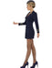 Buy Flight Attendant Navy Blue Costume for Adults from Costume Super Centre AU