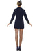 Buy Flight Attendant Navy Blue Costume for Adults from Costume Super Centre AU