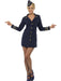 Buy Flight Attendant Navy Blue Costume for Adults from Costume Super Centre AU