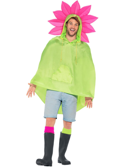 Buy Flower Party Poncho for Adults from Costume Super Centre AU