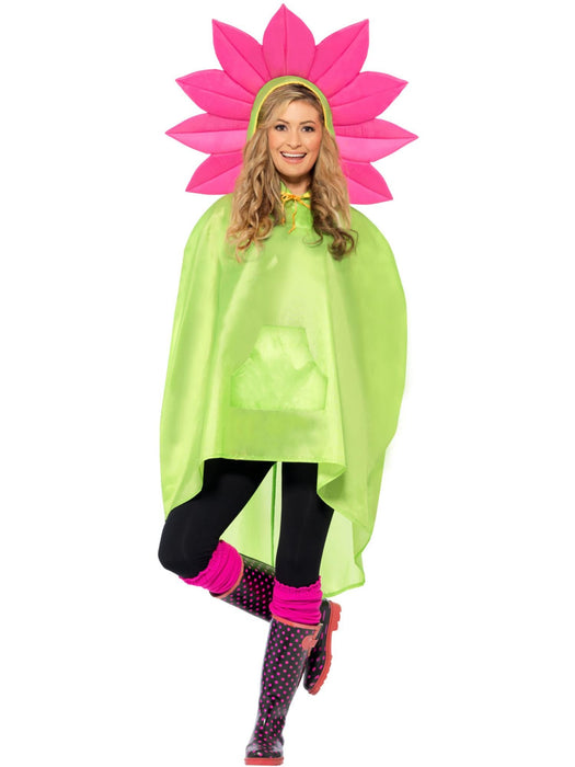 Buy Flower Party Poncho for Adults from Costume Super Centre AU