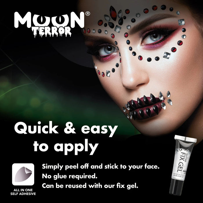 Buy Freak Show Face Jewels - Moon Terror from Costume Super Centre AU