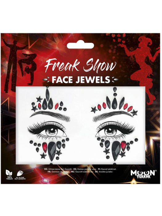 Buy Freak Show Face Jewels - Moon Terror from Costume Super Centre AU
