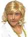 Buy Game Shoe Host Blonde Wig & Moustache Kit for Adults from Costume Super Centre AU