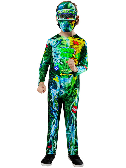 Buy Gamer Skeleton Costume for Kids from Costume Super Centre AU