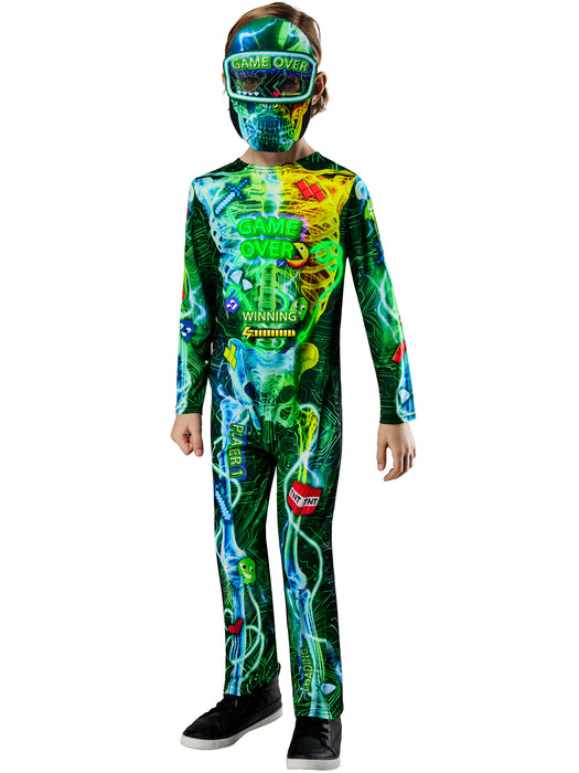 Buy Gamer Skeleton Costume for Kids from Costume Super Centre AU