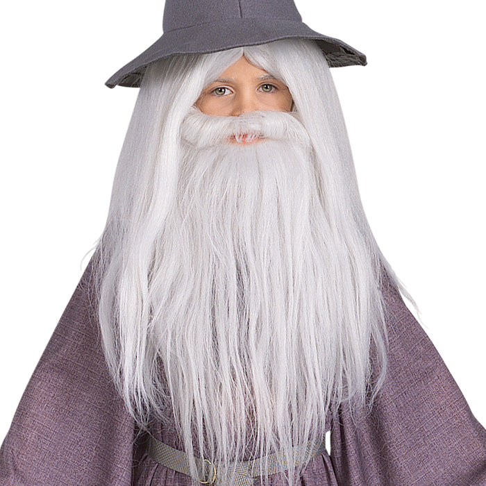 Buy Gandalf Wig & Beard Kit for Kids & Adults - Lord of the Rings from Costume Super Centre AU