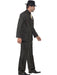 Buy Gangster Black & Gold Pinstripe Suit Costume for Adults from Costume Super Centre AU