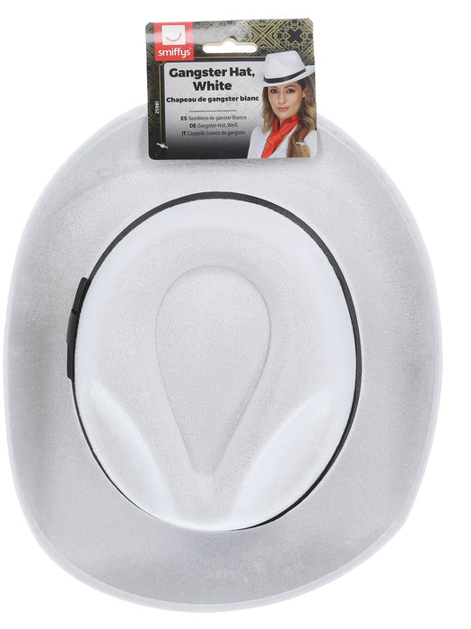 Buy Gangster Womens White Hat for Adults from Costume Super Centre AU