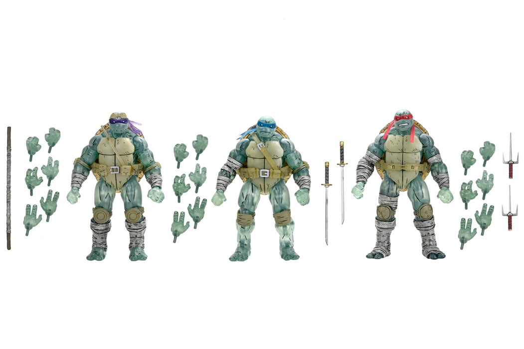 Buy Ghost Brothers 3 Pack - 7" Scale Action Figure - Teenage Mutant Ninja Turtles The Last Ronin - NECA Collectibles from Costume Super Centre AU
