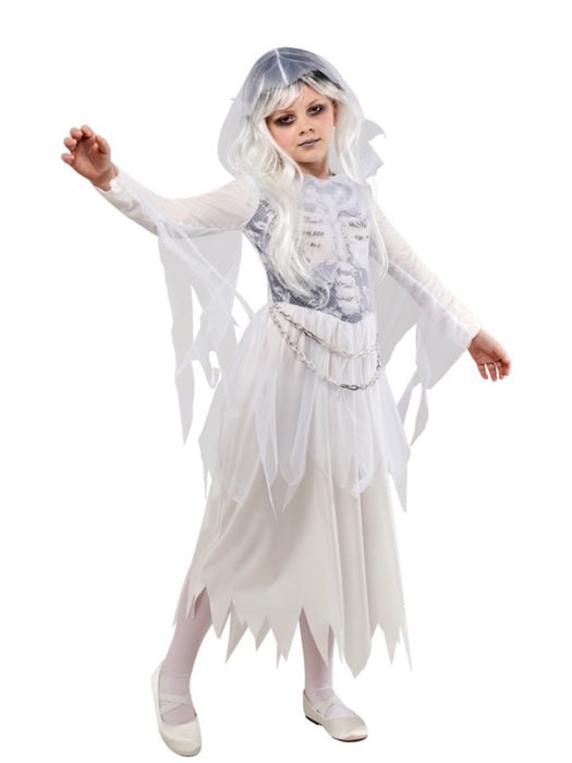 Buy Ghostly Girl Costume for Kids from Costume Super Centre AU