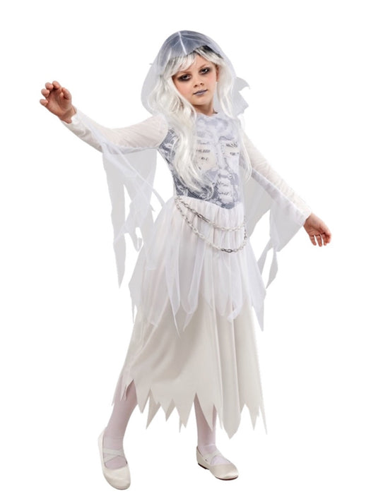 Buy Ghostly Girl Dress Costume for Kids from Costume Super Centre AU