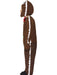 Buy Gingerbread Man Brown Costume for Kids from Costume Super Centre AU