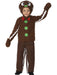 Buy Gingerbread Man Brown Costume for Kids from Costume Super Centre AU
