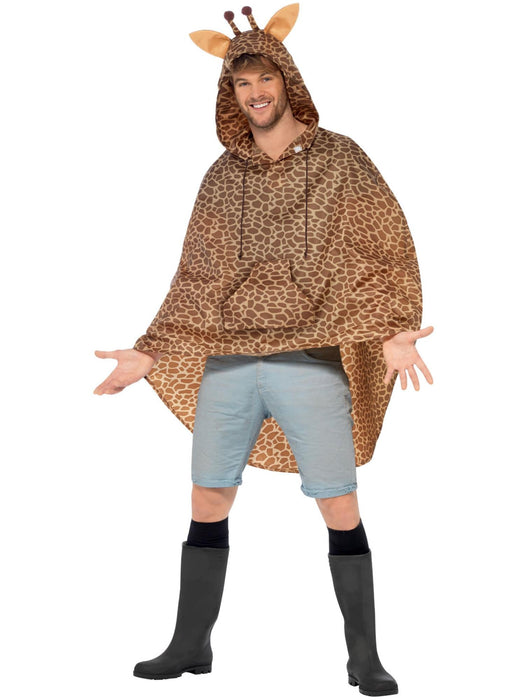 Buy Giraffe Party Poncho for Adults from Costume Super Centre AU