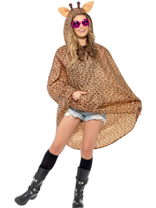 Buy Giraffe Party Poncho for Adults from Costume Super Centre AU