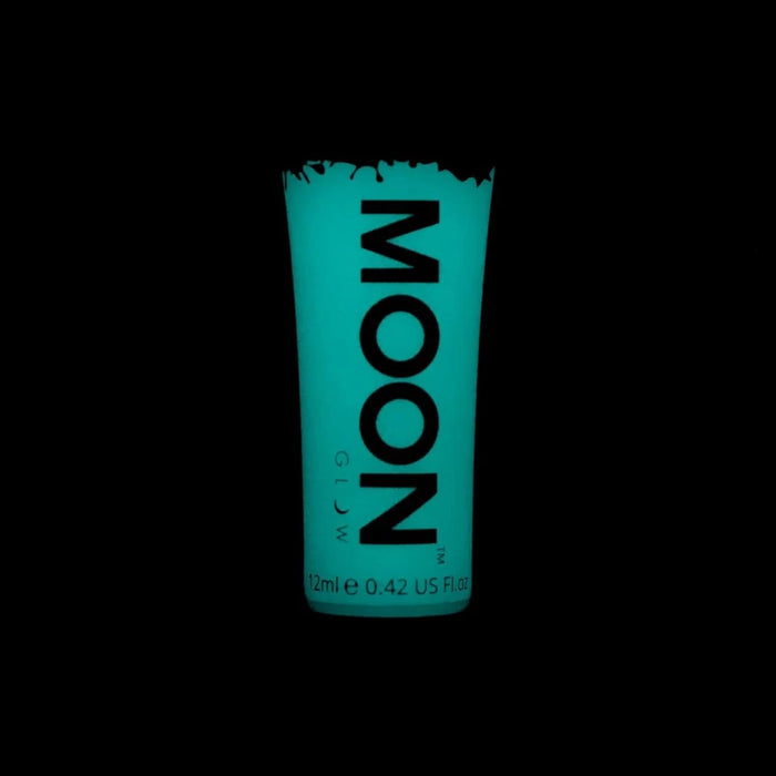 Buy Glow in the Dark Blue Face Paint - Moon Glow from Costume Super Centre AU
