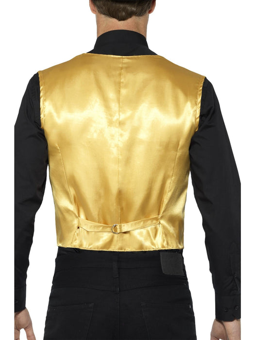 Buy Gold Sequin Waistcoat for Adults from Costume Super Centre AU