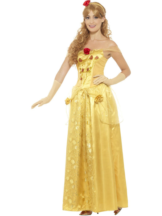 Buy Golden Princess Costume for Adults from Costume Super Centre AU