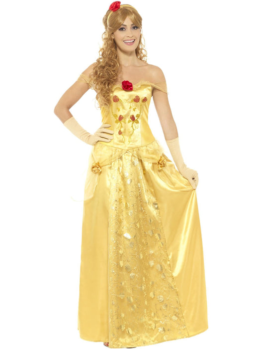 Buy Golden Princess Costume for Adults from Costume Super Centre AU