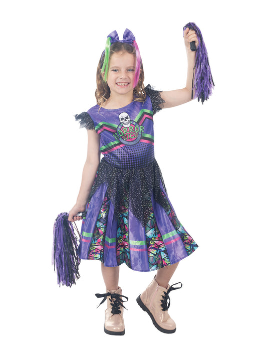Buy Gothic Cheerleader Costume for Kids from Costume Super Centre AU