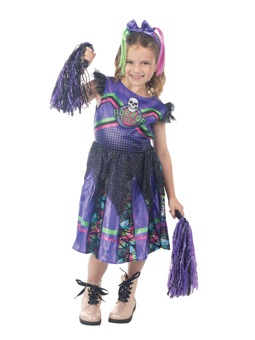 Buy Gothic Cheerleader Costume for Kids from Costume Super Centre AU