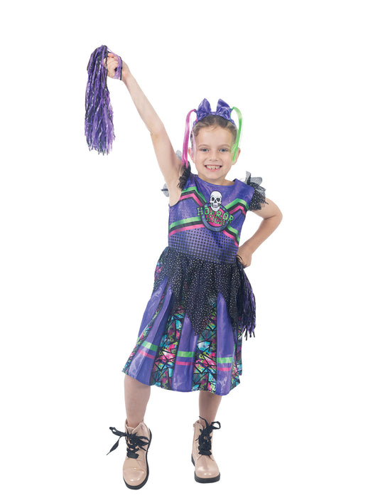 Buy Gothic Cheerleader Costume for Kids from Costume Super Centre AU