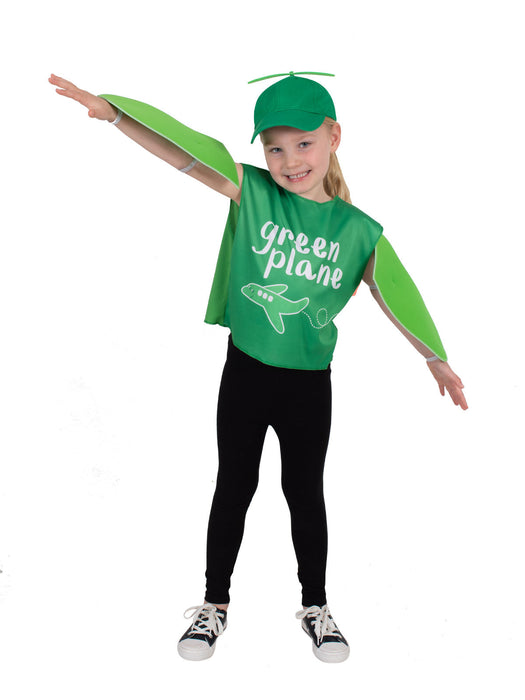 Buy Green Planes Costume for Toddlers & Kids - Emma Memma from Costume Super Centre AU
