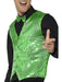 Buy Green Sequin Waistcoat for Adults from Costume Super Centre AU