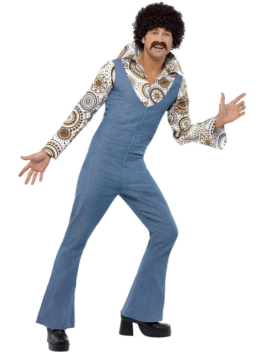 Buy Groovy Dancer Jumpsuit Costume for Adults from Costume Super Centre AU