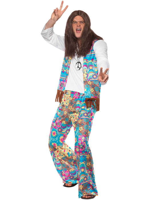 Buy Groovy Hippie Costume for Adults from Costume Super Centre AU