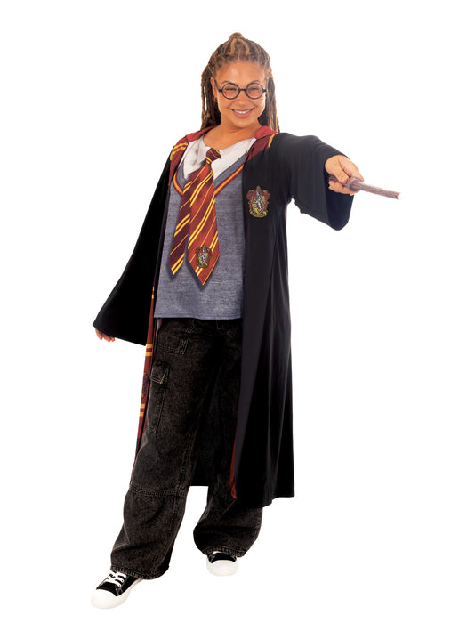 Buy Gryffindor Printed Tie Robe for Adults - Harry Potter from Costume Super Centre AU