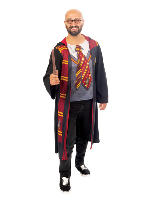 Buy Gryffindor Printed Tie Robe for Adults - Harry Potter from Costume Super Centre AU