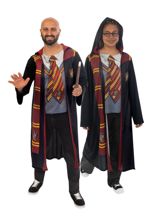 Buy Gryffindor Printed Tie Robe for Adults - Harry Potter from Costume Super Centre AU