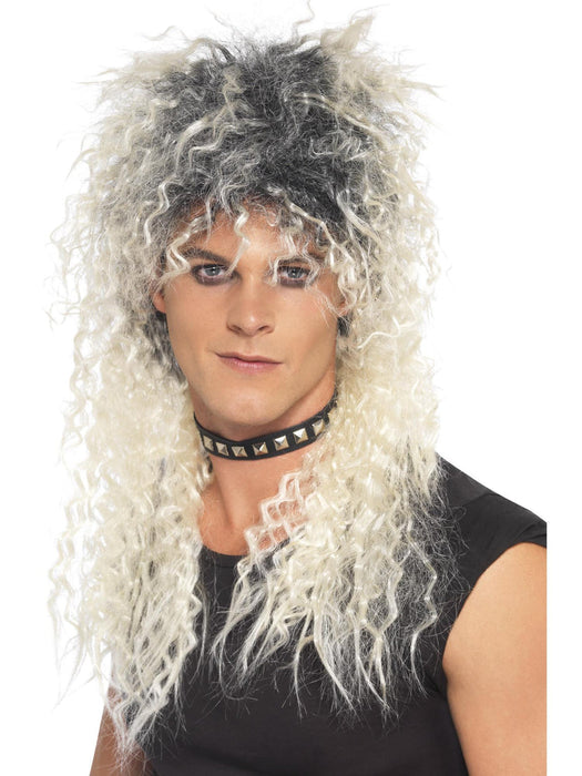 Buy Hard Rocker Long Blonde Wig for Adults from Costume Super Centre AU