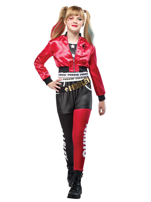 Buy Harley Quinn Deluxe Costume for Kids - DC Comics from Costume Super Centre AU